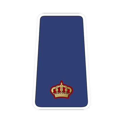 10. KAF MAJ (Kuwait) (Military Rank) STICKER Vinyl Kiss-Cut Decal