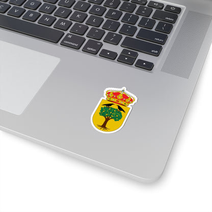 Escudo de Leciñena (Spain) (Coat of Arms) STICKER Vinyl Kiss-Cut Decal