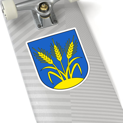 Ramsen-blazon (Switzerland) (Coat of Arms) STICKER Vinyl Kiss-Cut Decal
