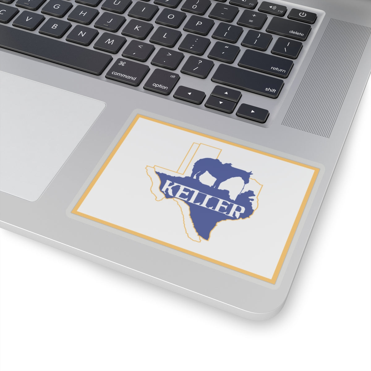 Flag of Keller, Texas - STICKER Vinyl Kiss-Cut Decal