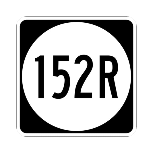 PR tertiary 152R (Puerto Rico) (Road Sign) STICKER Vinyl Kiss-Cut Decal