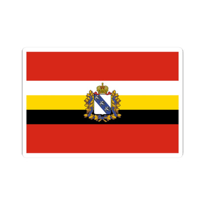 Flag of Kursk Oblast large (Russia) STICKER Vinyl Kiss-Cut Decal