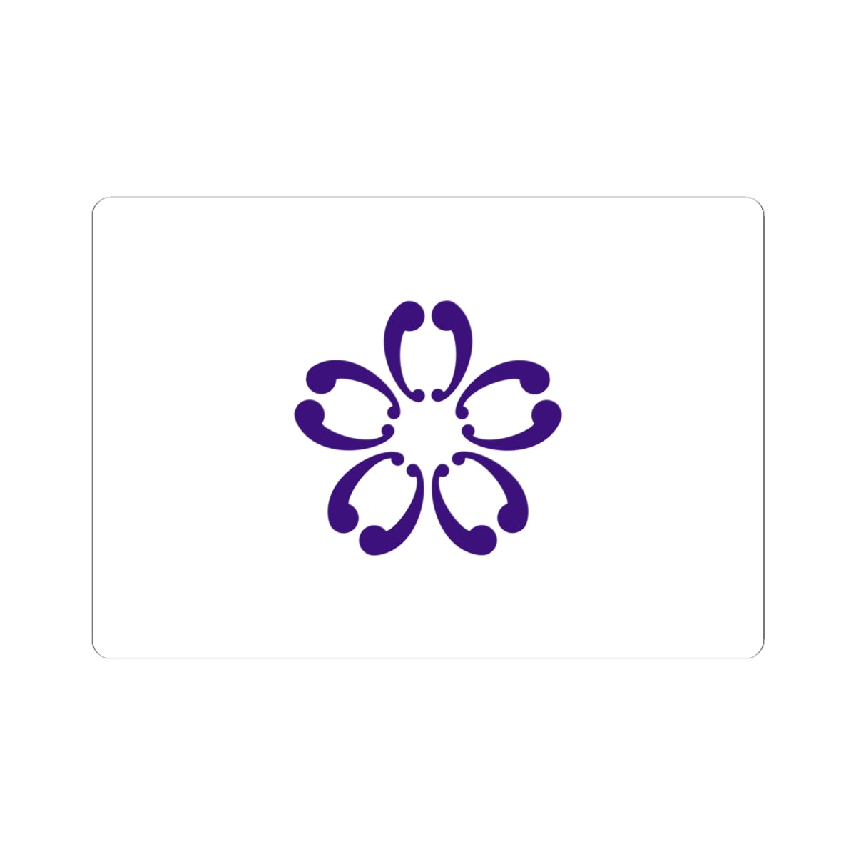 Flag of Sakura Chiba (Japan) STICKER Vinyl Kiss-Cut Decal
