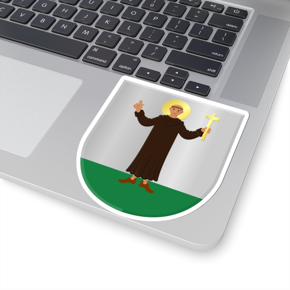 Best wapen 1821 (Netherlands) (Coat of Arms) STICKER Vinyl Kiss-Cut Decal