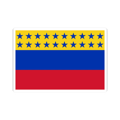 Flag of Venezuela 1859-1863 (Venezuela) STICKER Vinyl Kiss-Cut Decal