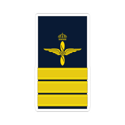 OF 4 Överstelöjtnant FV hylsa (Sweden) (Military Rank) STICKER Vinyl Kiss-Cut Decal