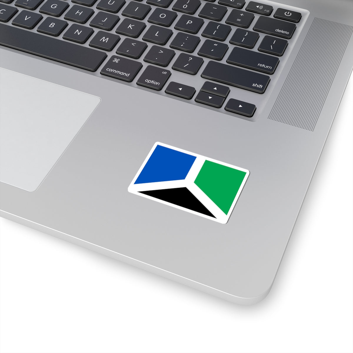 Flag of Novokuznetsk rayon Kemerovo oblast (Russia) STICKER Vinyl Kiss-Cut Decal