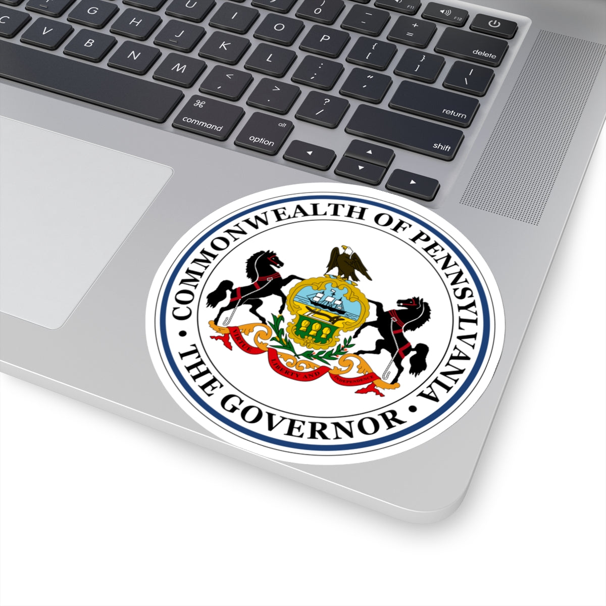 Seal of the Governor of Pennsylvania - STICKER Vinyl Kiss-Cut Decal