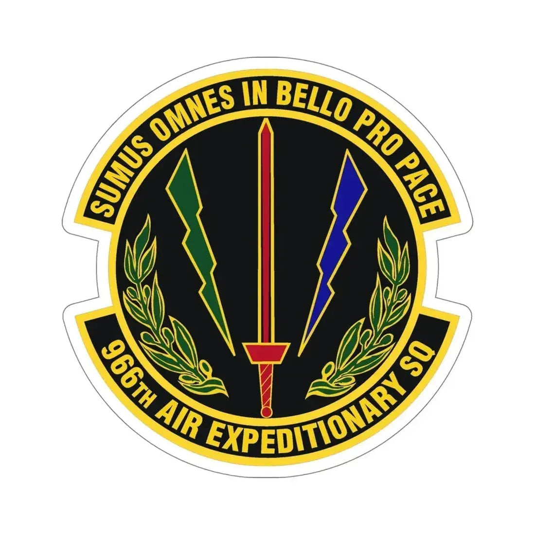 966th Air Expeditionary Squadron (U.S. Air Force) STICKER Vinyl Die-Cut Decal - The Sticker Space
