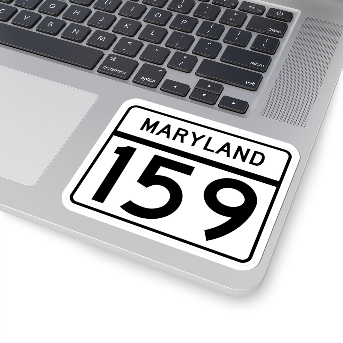 MD Route 159 (Maryland) (Road Sign) STICKER Vinyl Kiss-Cut Decal