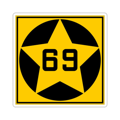 MN-69 1920 (Minnesota) (Road Sign) STICKER Vinyl Kiss-Cut Decal