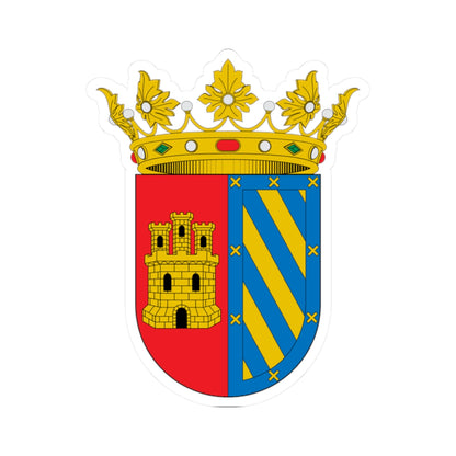 Escudo de Andilla (Spain) (Coat of Arms) STICKER Vinyl Kiss-Cut Decal