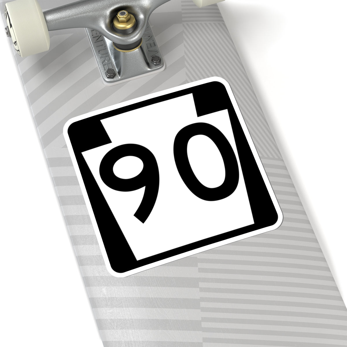 PA-90 (Pennsylvania) (Road Sign) STICKER Vinyl Kiss-Cut Decal