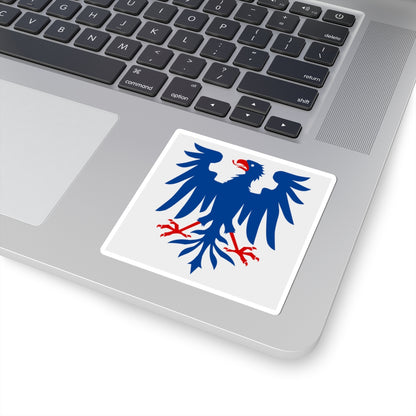 Varmlands lan vapenflagga (Sweden) STICKER Vinyl Kiss-Cut Decal