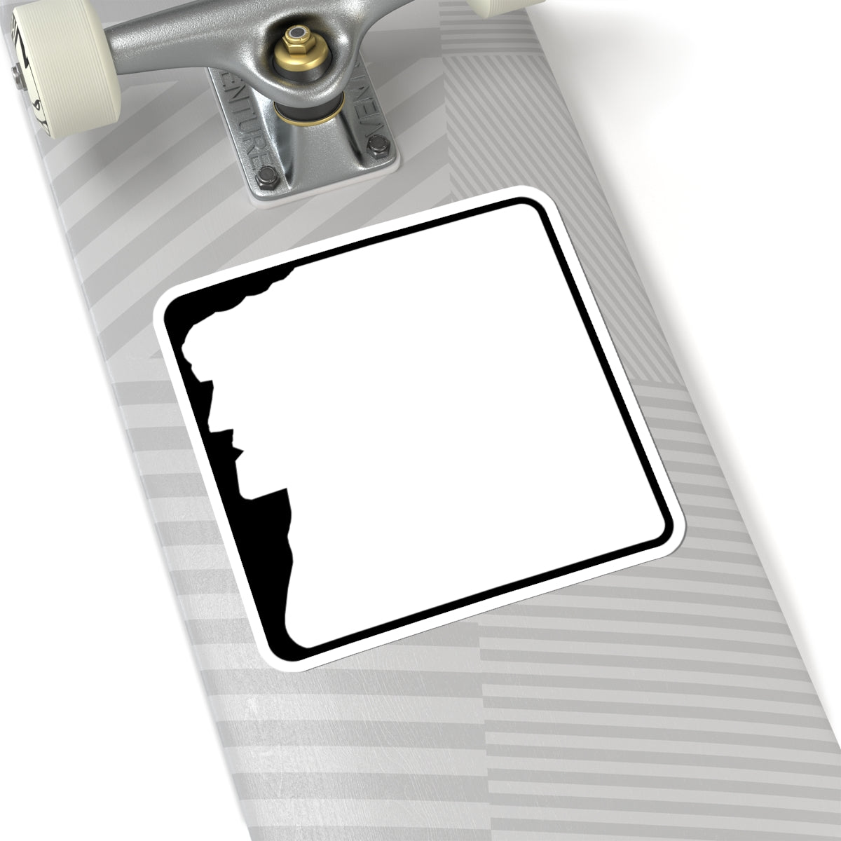 NH Route blank (New Hampshire) (Road Sign) STICKER Vinyl Kiss-Cut Decal