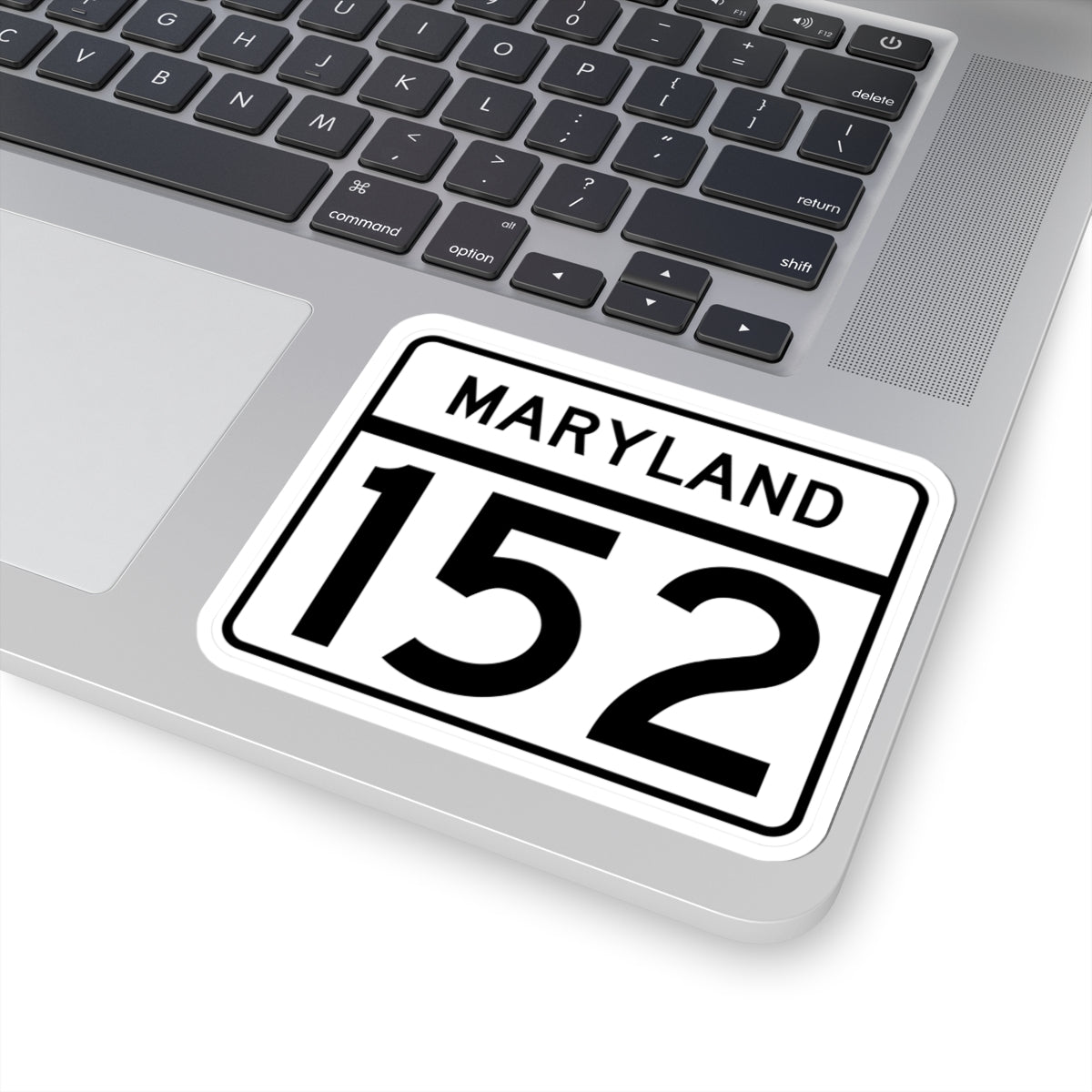MD Route 152 (Maryland) (Road Sign) STICKER Vinyl Kiss-Cut Decal
