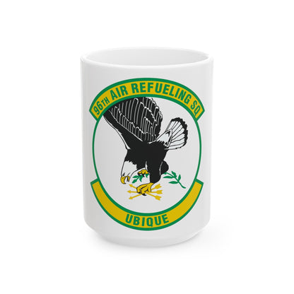 96th Air Refueling Squadron (U.S. Air Force) White Coffee Mug-15oz-The Sticker Space