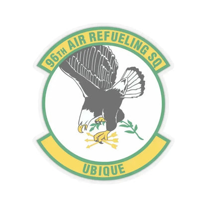 96th Air Refueling Squadron (U.S. Air Force) STICKER Vinyl Kiss-Cut Decal 3 Inch Transparent - The Sticker Space