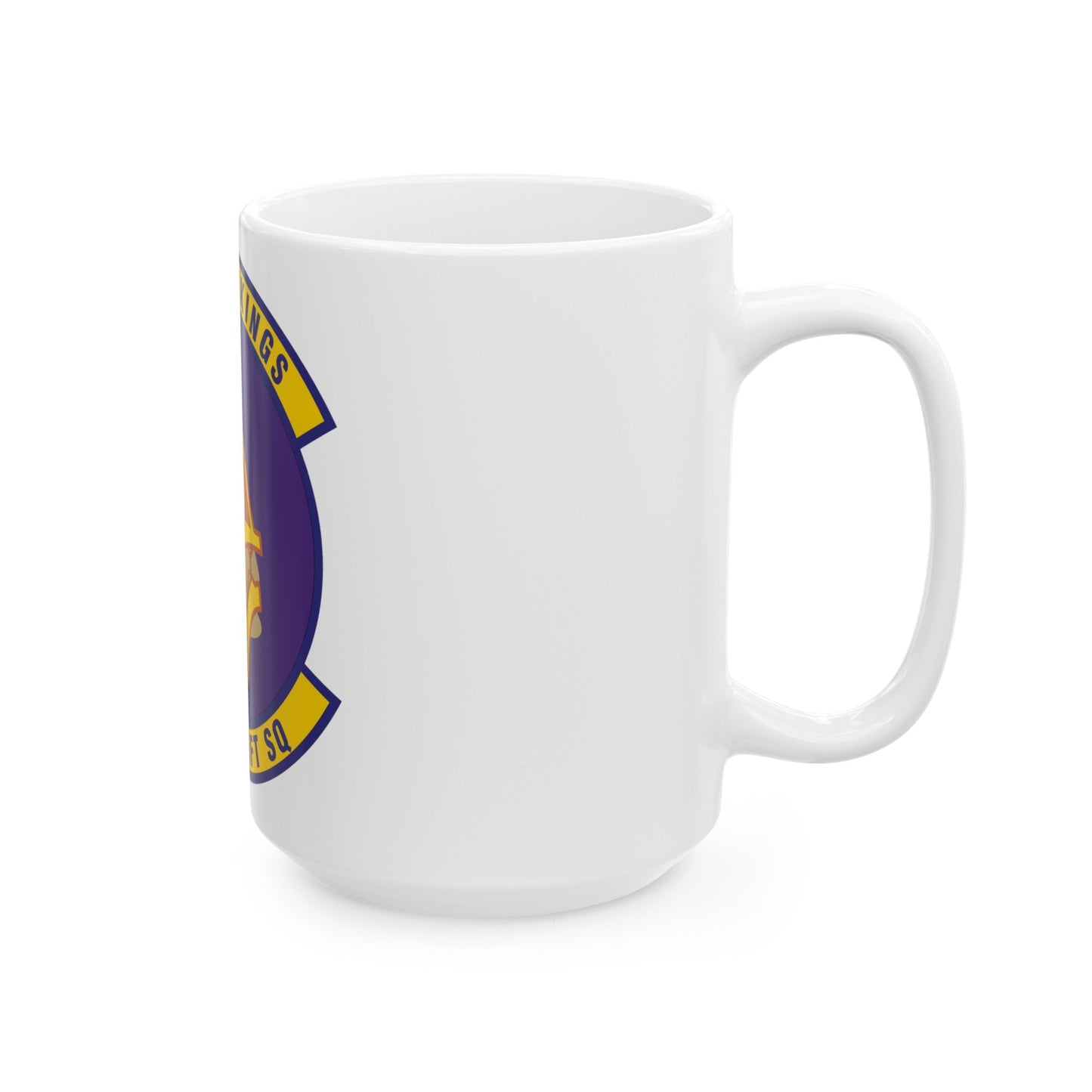 96th Airlift Squadron (U.S. Air Force) White Coffee Mug-The Sticker Space