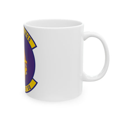 96th Airlift Squadron (U.S. Air Force) White Coffee Mug-The Sticker Space