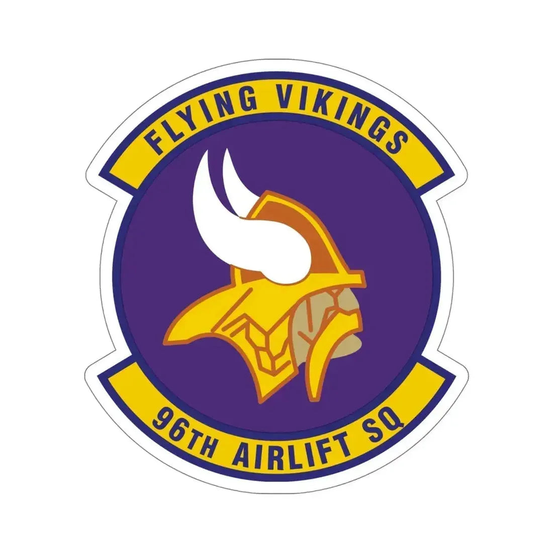 96th Airlift Squadron (U.S. Air Force) STICKER Vinyl Die-Cut Decal - The Sticker Space