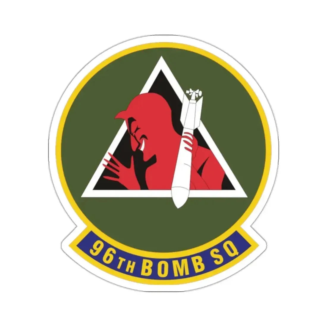 96th Bomb Squadron (U.S. Air Force) STICKER Vinyl Kiss-Cut Decal - The Sticker Space