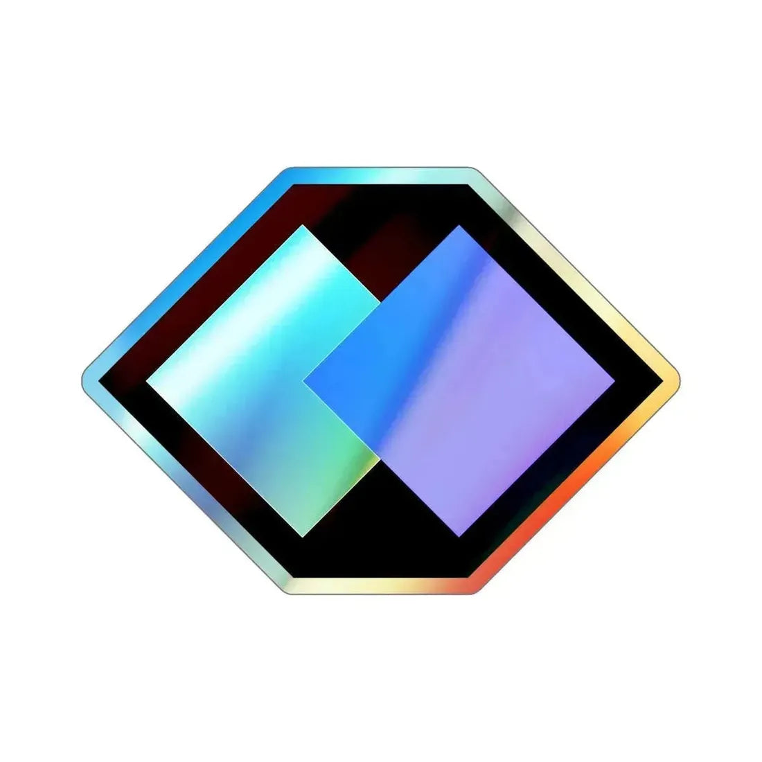 96th Infantry Division SSI (U.S. Army) Holographic STICKER Die-Cut Vinyl Decal 6 Inch Holographic - The Sticker Space