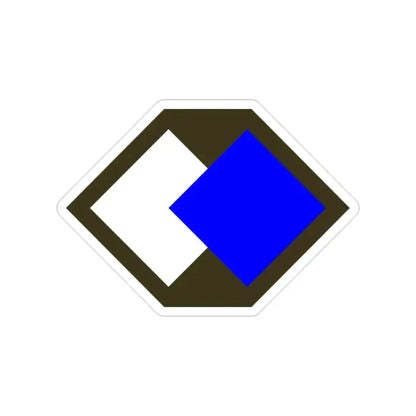 96th Infantry Division SSI (U.S. Army) Transparent STICKER Die-Cut Vinyl Decal 2 Inch - The Sticker Space