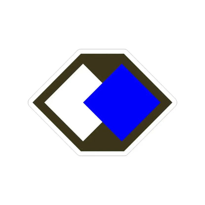 96th Infantry Division SSI (U.S. Army) Transparent STICKER Die-Cut Vinyl Decal 2 Inch - The Sticker Space