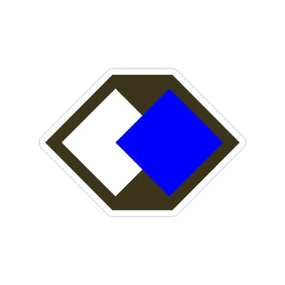 96th Infantry Division SSI (U.S. Army) Transparent STICKER Die-Cut Vinyl Decal 3 Inch - The Sticker Space