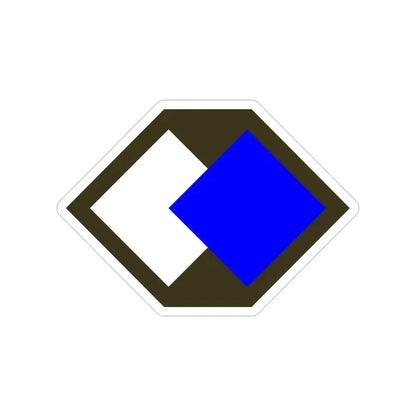 96th Infantry Division SSI (U.S. Army) Transparent STICKER Die-Cut Vinyl Decal 4 Inch - The Sticker Space
