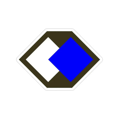 96th Infantry Division SSI (U.S. Army) Transparent STICKER Die-Cut Vinyl Decal 4 Inch - The Sticker Space