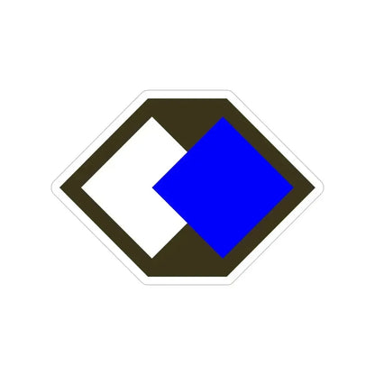 96th Infantry Division SSI (U.S. Army) Transparent STICKER Die-Cut Vinyl Decal 5 Inch - The Sticker Space