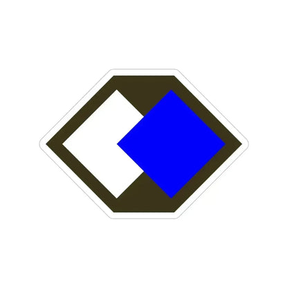 96th Infantry Division SSI (U.S. Army) Transparent STICKER Die-Cut Vinyl Decal 6 Inch - The Sticker Space