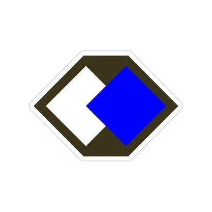 96th Infantry Division SSI (U.S. Army) Transparent STICKER Die-Cut Vinyl Decal - The Sticker Space