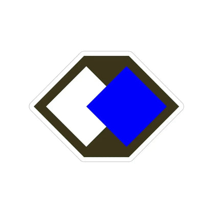 96th Infantry Division SSI (U.S. Army) Transparent STICKER Die-Cut Vinyl Decal - The Sticker Space