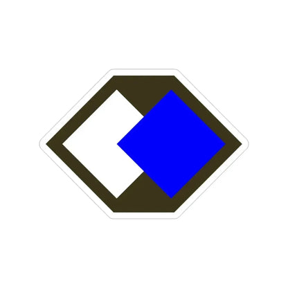 96th Infantry Division SSI (U.S. Army) Transparent STICKER Die-Cut Vinyl Decal - The Sticker Space