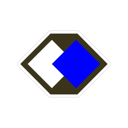 96th Infantry Division SSI (U.S. Army) Transparent STICKER Die-Cut Vinyl Decal - The Sticker Space