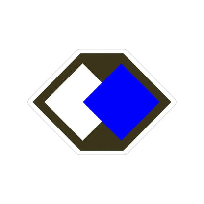 96th Infantry Division SSI (U.S. Army) Transparent STICKER Die-Cut Vinyl Decal - The Sticker Space