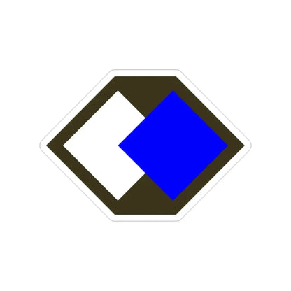 96th Infantry Division SSI (U.S. Army) Transparent STICKER Die-Cut Vinyl Decal - The Sticker Space