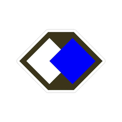96th Infantry Division SSI (U.S. Army) Transparent STICKER Die-Cut Vinyl Decal - The Sticker Space
