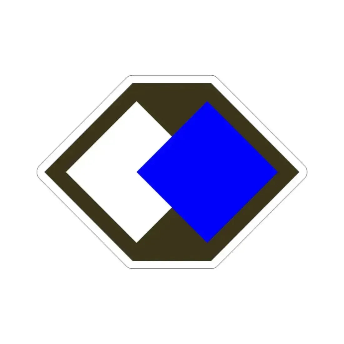 96th Infantry Division (U.S. Army) STICKER Vinyl Die-Cut Decal 2 Inch - The Sticker Space