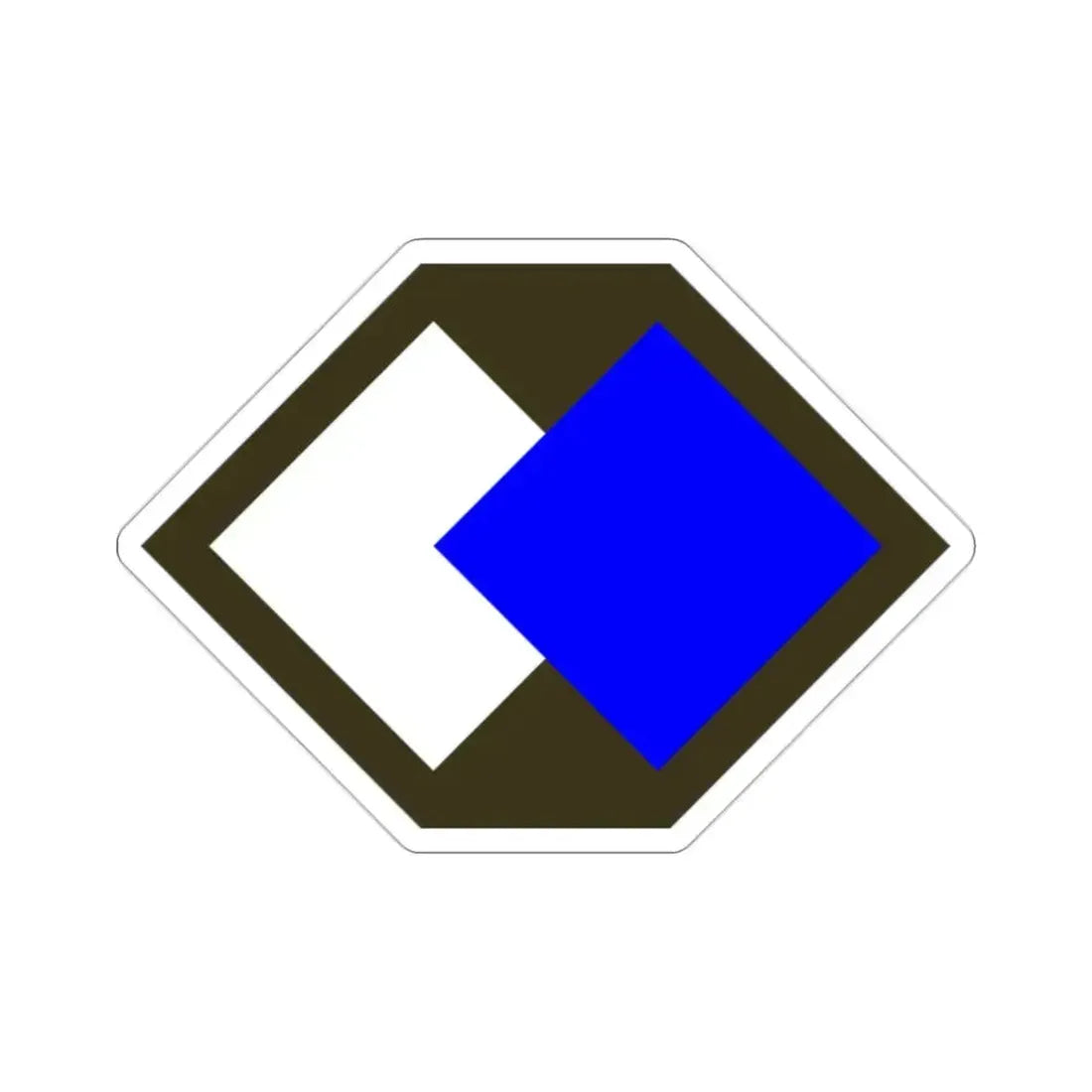 96th Infantry Division (U.S. Army) STICKER Vinyl Die-Cut Decal 2 Inch - The Sticker Space