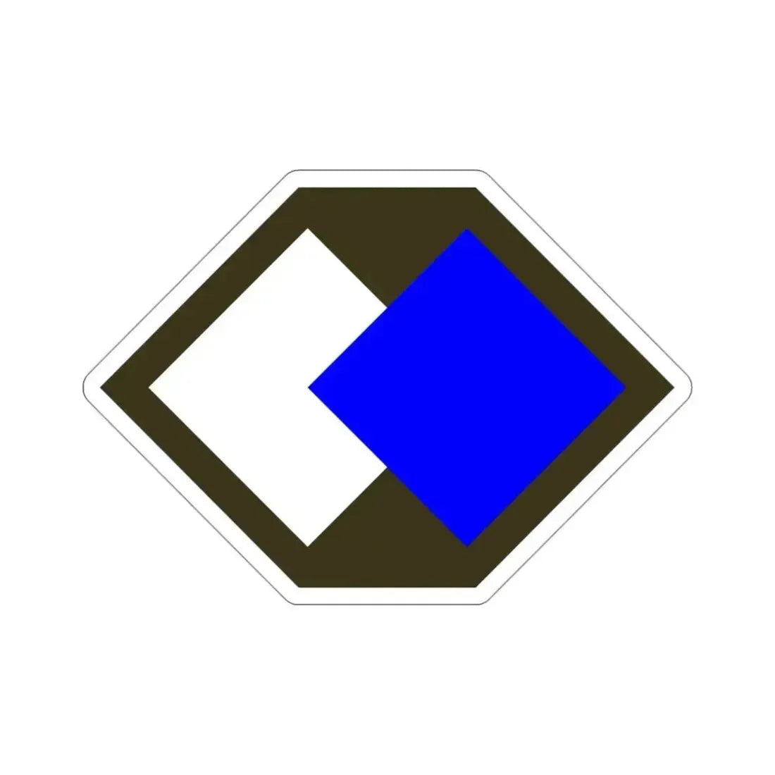96th Infantry Division (U.S. Army) STICKER Vinyl Die-Cut Decal 3 Inch - The Sticker Space