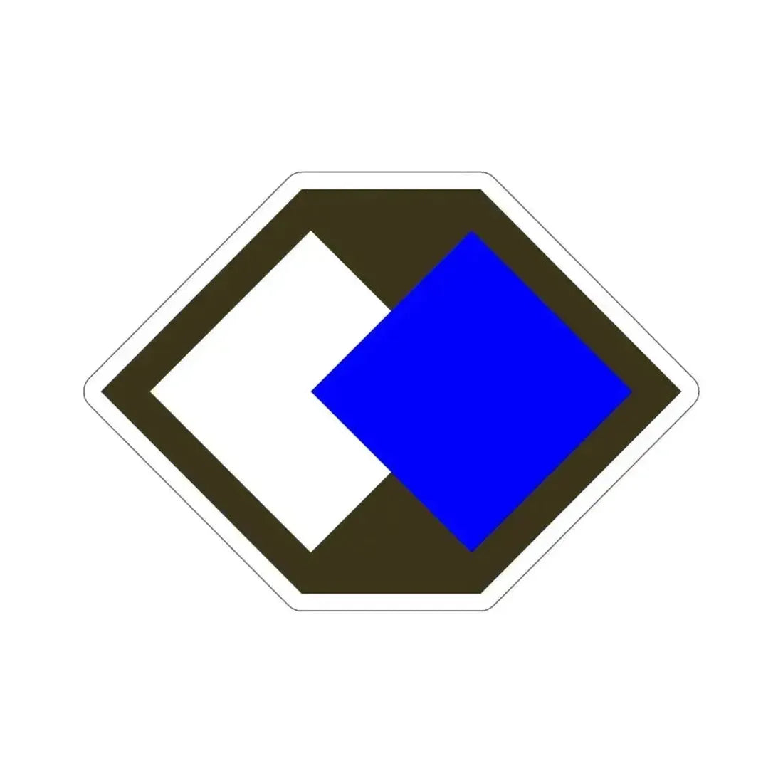 96th Infantry Division (U.S. Army) STICKER Vinyl Die-Cut Decal 6 Inch - The Sticker Space