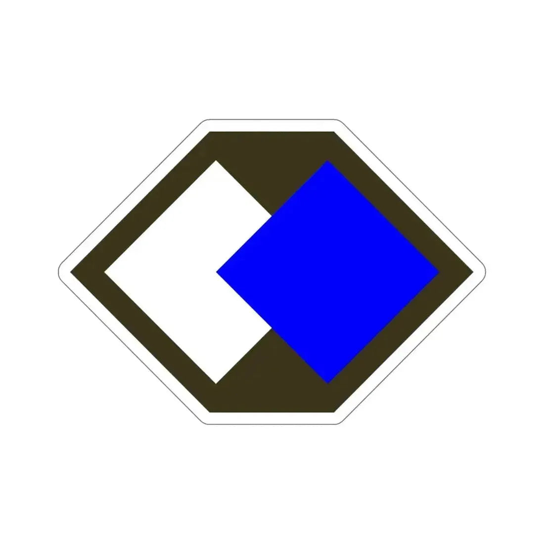 96th Infantry Division (U.S. Army) STICKER Vinyl Die-Cut Decal - The Sticker Space