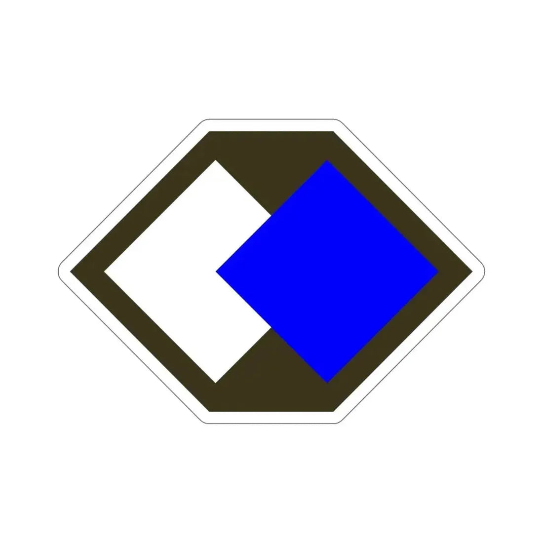 96th Infantry Division (U.S. Army) STICKER Vinyl Die-Cut Decal - The Sticker Space