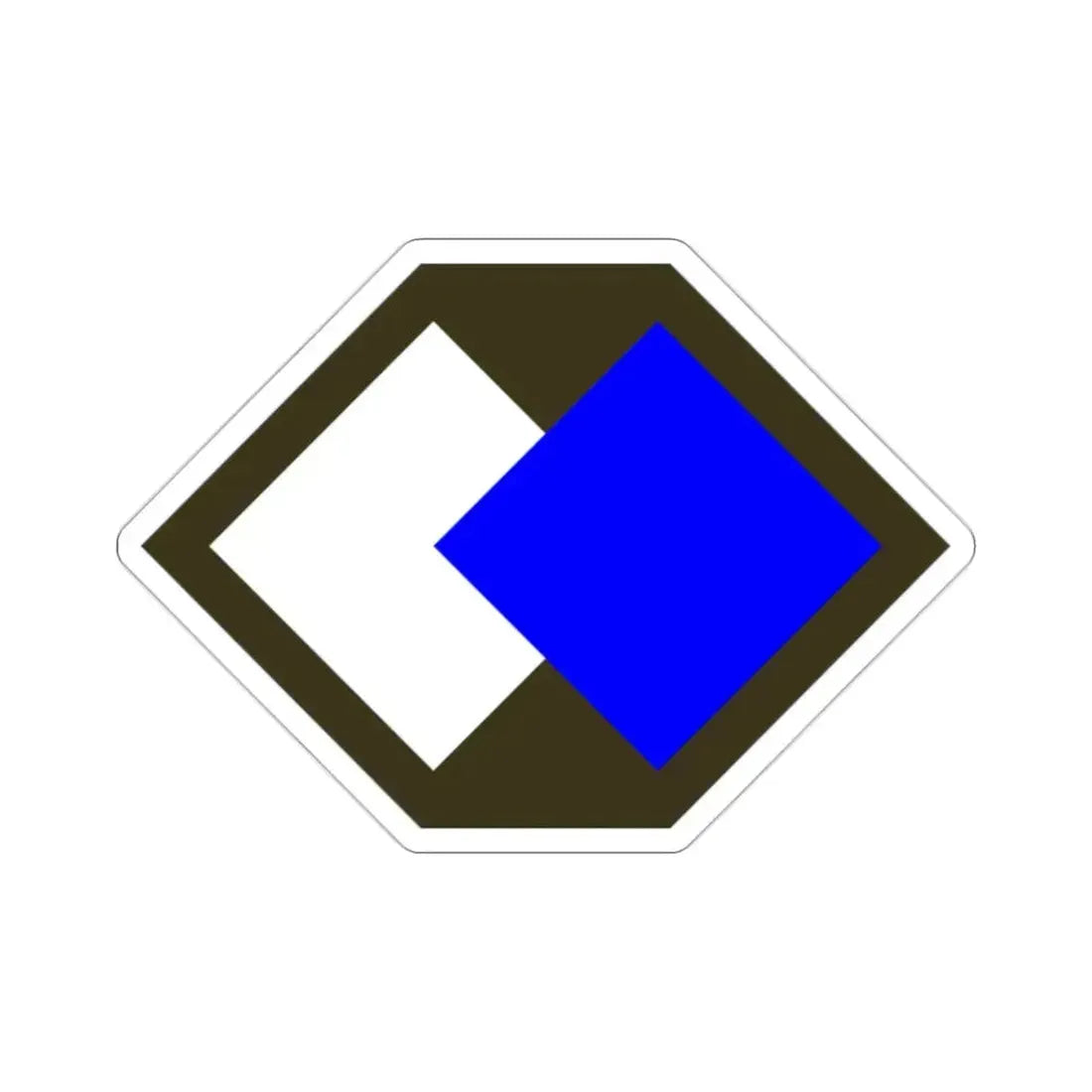 96th Infantry Division (U.S. Army) STICKER Vinyl Die-Cut Decal - The Sticker Space