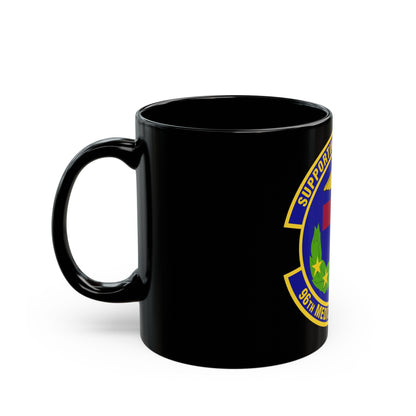 96th Medical Support Squadron (U.S. Air Force) Black Coffee Mug-The Sticker Space