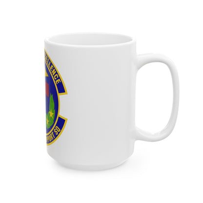 96th Medical Support Squadron (U.S. Air Force) White Coffee Mug-The Sticker Space